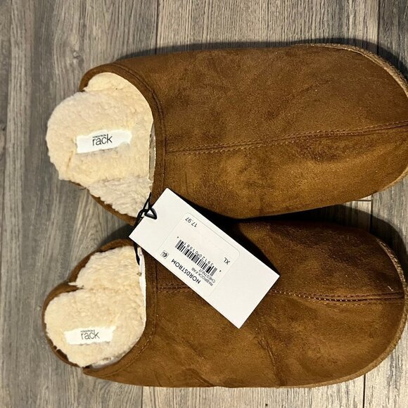 Brock Faux Fur Lined Scuff Slipper NORDSTROM RACK - Picture 2 of 5